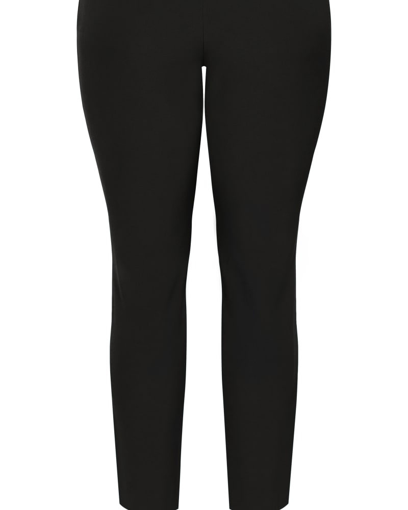 Back of a model wearing a size 12 PANT LILY in Black by City Chic. | dia_product_style_image_id:265976